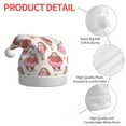 thumbnail image 4 of Fuzoiu Sloth with Donuts1 Print Santa Hat Christmas Hat for Adults,Santa Hats with Pompom, Unisex Xmas Holiday Hat for Christmas New Year Festive Party Supplies, 4 of 6