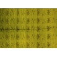 thumbnail image 1 of Ahgly Company Machine Washable Indoor Rectangle Oriental Yellow Industrial Area Rugs, 5' x 8', 1 of 4