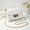 Small, white., variant on Versatile fashion chain bag Premium shoulder oblique span bag Embroidery embroidery women's bag Mini small square bag Exquisite mobile phone bag