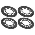 thumbnail image 4 of Anneau de Jante de Roue RC, Résistant à l'Usure 4 Pcs Réutilisable Parfait pour Voiture RC 1/10 Noir, 4 of 8