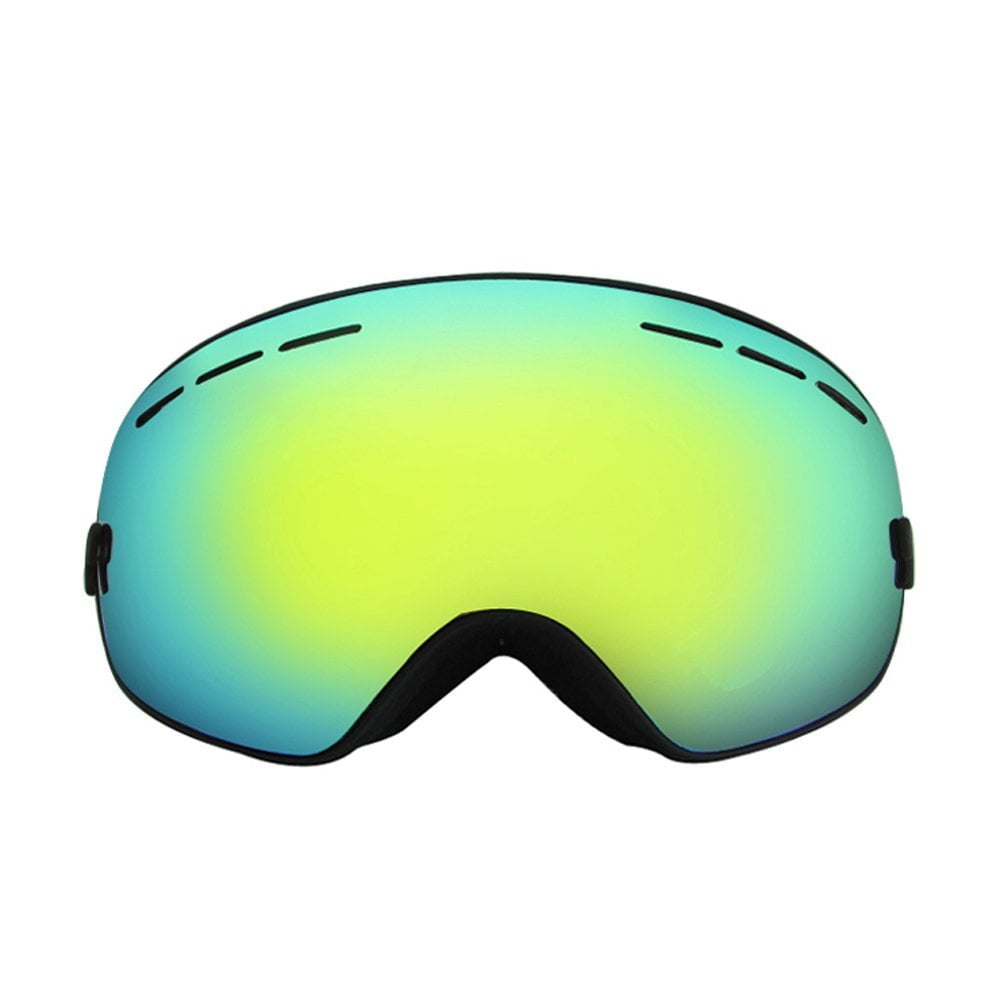 Ski Goggles Snocross Snowmobile Snowboard Skate Snow Goggles with Detachable Lens JULI BNC(Green lens) by Juli Optic