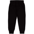 thumbnail image 2 of Nike Children's Apparel Boys' Little Fleece Jogger Pants, Black, 7, 2 of 2