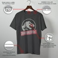 thumbnail image 3 of Mens Jurassic Park Distressed Logo T Shirt, 3 of 10