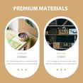 thumbnail image 4 of Decorative Storage Basket Woven Storage Basket for Cosmetics Coffee Tea Bags, 4 of 6