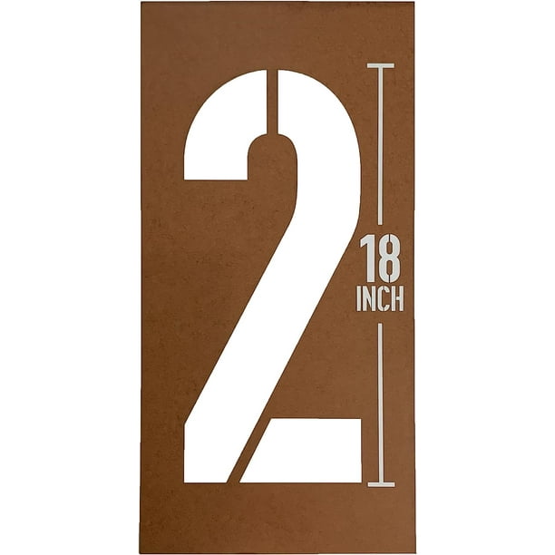 Large Letter Stencil Choose Your Own Letters And Numbers Large