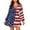 American Flag Butterfly, variant on Sunflower Long Sleeve Dress for Beach Party Casual A Line Dresses Gym Sports Athletic Dresses for Women Size L Casual High Waistline Midi Dress