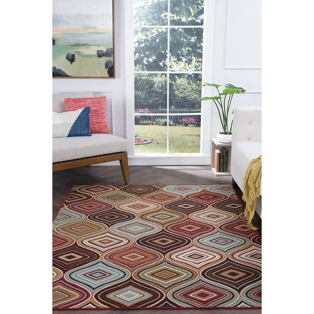 Bliss Rugs Cary Contemporary Indoor Area Rug