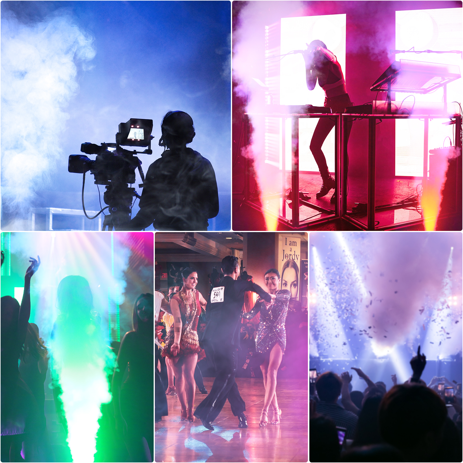 1500W Fog Machine with RGB 3-IN-1 24 LED Lights, DMX & Remote Control for DJ Stage Show, Wedding, Party, Halloween