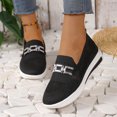 thumbnail image 2 of YOUYEDIAN Loafers for Women Versatile Wedge Heel Non Slip Fashion Sport Breathable Mesh Flats Casual Comfy Round Toe Walking Shoes, 2 of 5