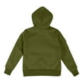 thumbnail image 4 of Kids Hoodies Fashion Long Sleeve Pullover Tops Fall Winter High Neck Sweatshirt with Pockets Size 5-15, 4 of 6