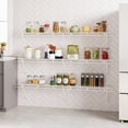 thumbnail image 2 of Patiojoy Closet Shelf with Hanging Rod 6 ft x 12 in Wall Mounted Wire Shelving Kit with Storage Shelf & Clothes Rod, 2 of 9