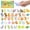Forest Animals, variant on Threns 48Pcs Fridge Magnets for Kids,Cute Vivid Food Refrigerator Magnets Toys for Fridge, Colorful Magnetic Sticker Set for Kid Preschool Learning