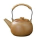 thumbnail image 1 of Tetera de cerámica duradera con infusor de té de hojas sueltas y flores, teteras de porcelana para mango con cuerda, 1 of 9