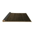 thumbnail image 2 of Ahgly Company Indoor Square Abstract Brown Contemporary Area Rugs, 6' Square, 2 of 4