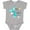 AC-Heather Grey, variant on Inktastic Be a Mermaid Make a Splash Blue Mermaid Tail Boys or Girls Baby Bodysuit