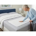 thumbnail image 2 of RMS Reusable & Washable Absorbent Waterproof Bed Pad Incontinence Protection, Blue, 24" x 36", 2 of 8