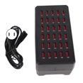 thumbnail image 1 of Port 150W 30 Port USB Charging Station Multiple USB Desktop Chargers for Cell Phone Digital Appliances  Model WT268, 1 of 7