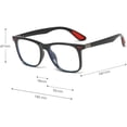 thumbnail image 2 of 2024 Transition Sunglasses Photochromic Reading Glasses for Men Square Presbyopia Eyewear +1.0 To +4.0, 2 of 4