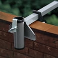 thumbnail image 3 of Parasol Holder Not Easy to Rust Garden Umbrella Fixing Clip Bracket, 3 of 10