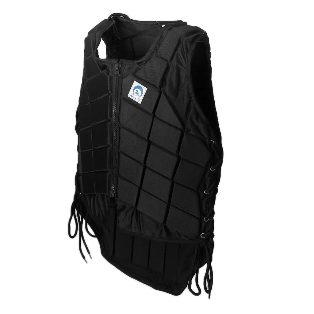 Wswqop Pro Safety Equestrian Horse Riding Vest EVA Padded Body Protector Women S
