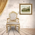 thumbnail image 3 of Meagher, Megan 14x12 Gold Ornate Wood Framed with Double Matting Museum Art Print Titled - Western Landscape I, 3 of 4