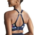 thumbnail image 2 of Panache Boundless Racerback Non-Wire Sports Bra (7341B),38FF,Graphic Print, 2 of 7