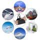 thumbnail image 5 of Reposapiés de avión con espuma viscoelástica, portátil, para viaje, reposapiernas, hamaca para pies, altura ajustable, accesorios de viaje, oficina en casa, relaja tus pies, 5 of 5