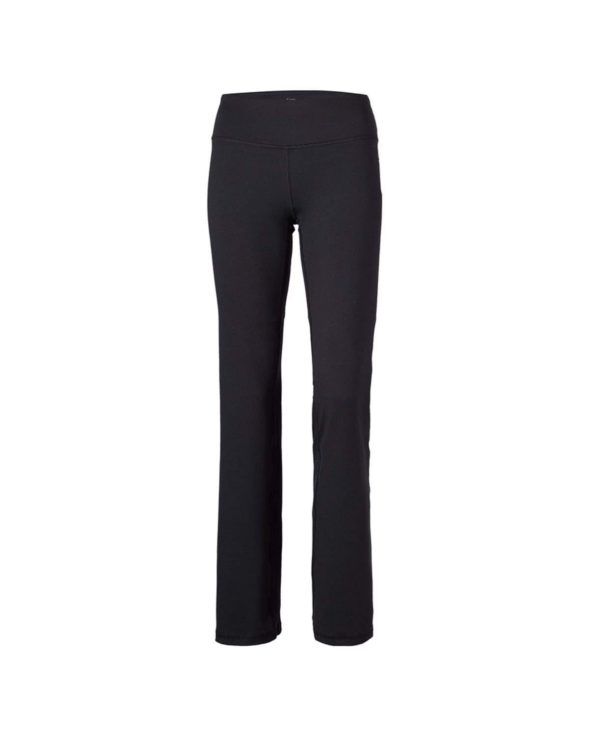 Fitness Wear Womens Cotton Spandex Boot Pant in Black Small