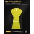 thumbnail image 2 of Men's Water-resistant Outerwear Vests, Stretch Windproof Vest for Cycling, Running, Golf (Green S), 2 of 7