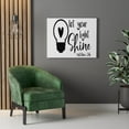 thumbnail image 3 of Scripture Walls Matthew 5:16 Your Light Shine Bible Verse Canvas Christian Wall Art Ready to Hang Unframed, 3 of 12