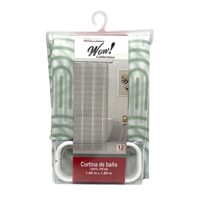 Cortina Peva Homecreations Arcos Verdes