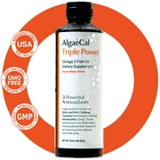 Algaecal - Triple Power Omega 3 Fish Oil, Mango  Brain, Heart, Skin & Bone Health