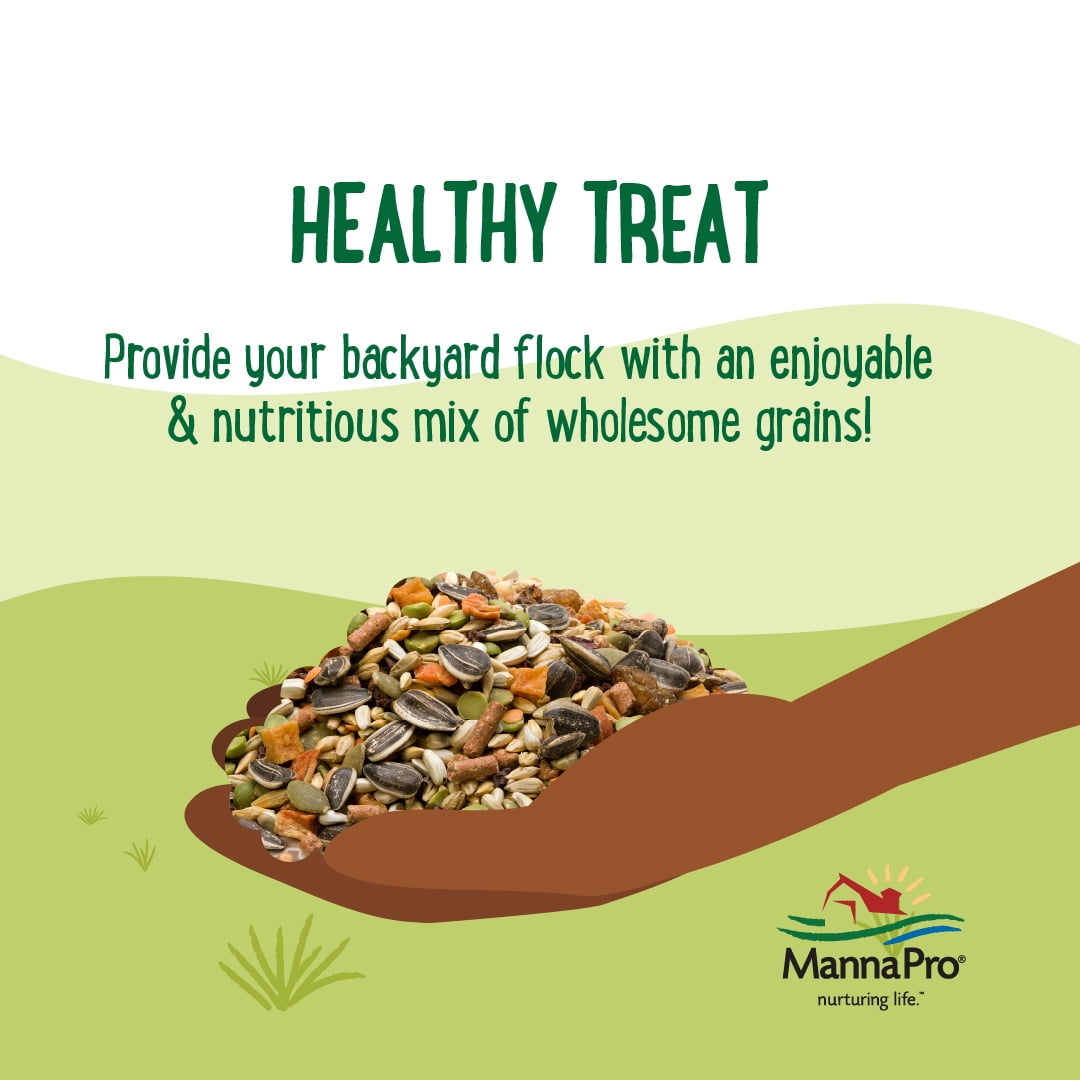 Manna Pro Farmhouse Favorites Garden Thyme Treat for Chickens - 1 Bag - 4lbs.