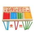 thumbnail image 3 of Fufafayo 2Pcs Math CountingToy, Spindle Box Wooden EducationalToyfor Learning,KidsCounting Game and Number Recognition, Early Childhood Math Manipulatives for Classroom, Homeschool or Study, Natural, 3 of 5