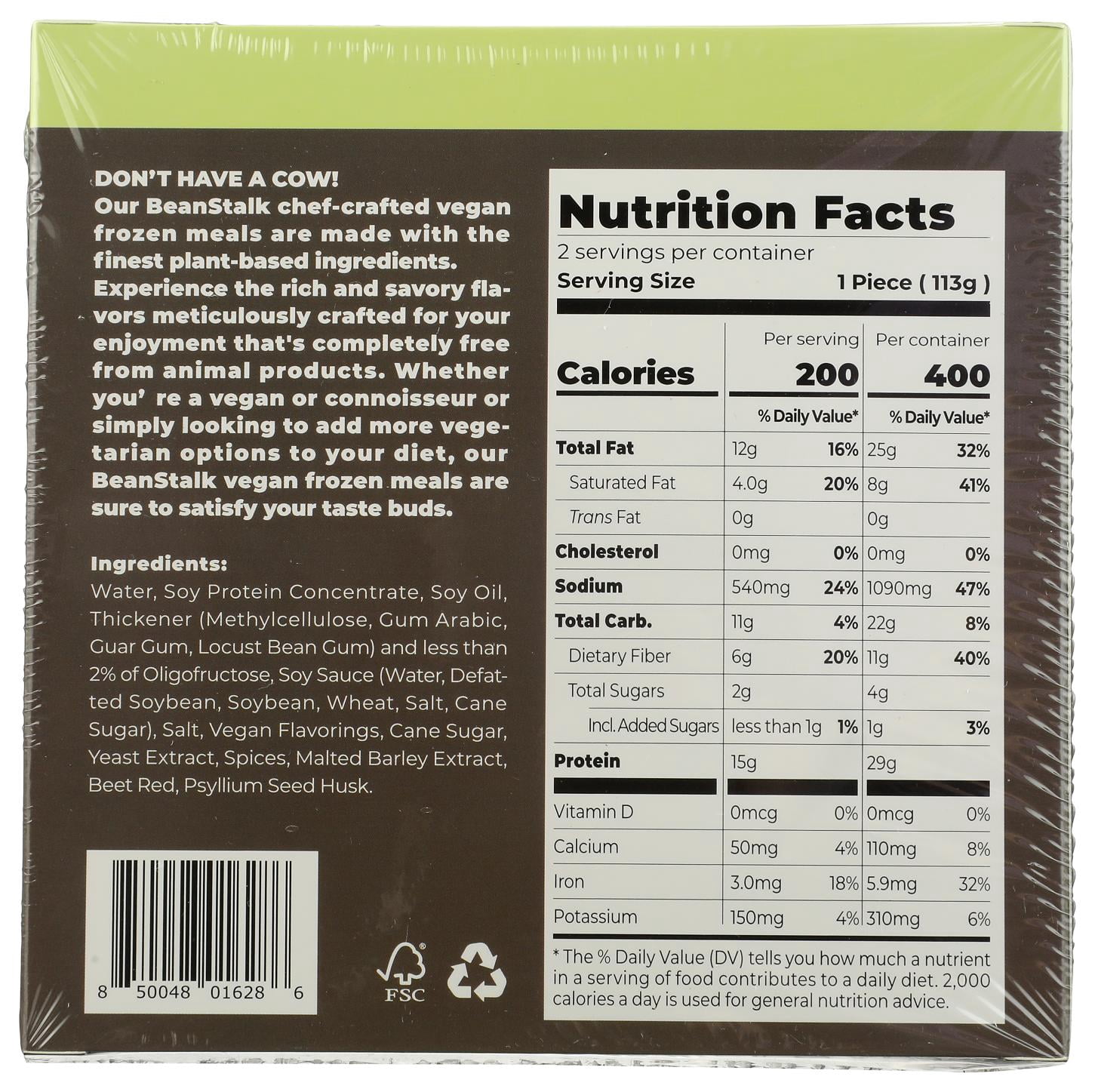 Beanstalk Plant Based Discovery Bundle (Pack of 4)