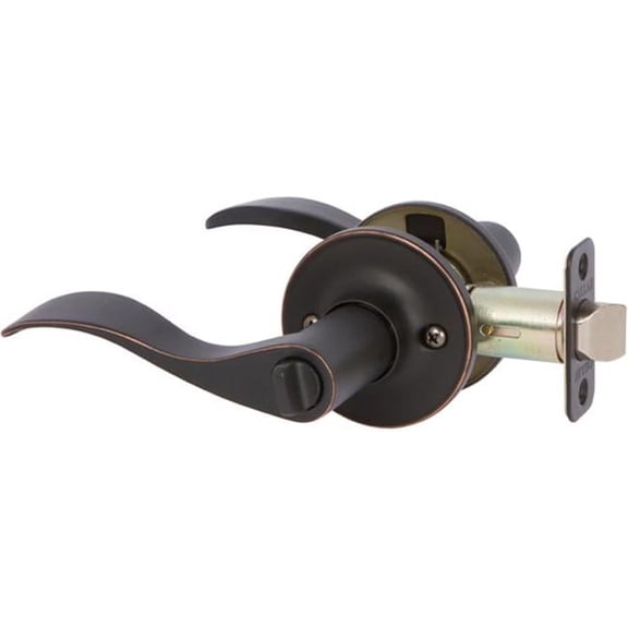The Delaney 502T-BN-CS-US10BE View Pack New Bennett Lever Privacy Bronze