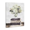 thumbnail image 2 of Stupell Industries Farmhouse White Florals on Bookstack Canvas Art, 16 x 20, by Ziwei Li, 2 of 7