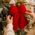 thumbnail image 4 of WDOBM Christmas Decorative Bows, Christmas Bow Ornament Pendant, Christmas Tree Bow, Hanging Christmas Ornaments for Home Decor Indoor, 4 of 5