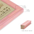 thumbnail image 2 of Antique Ship Plan I -Framed Print w/glass-Sunset Pink, 2 of 7