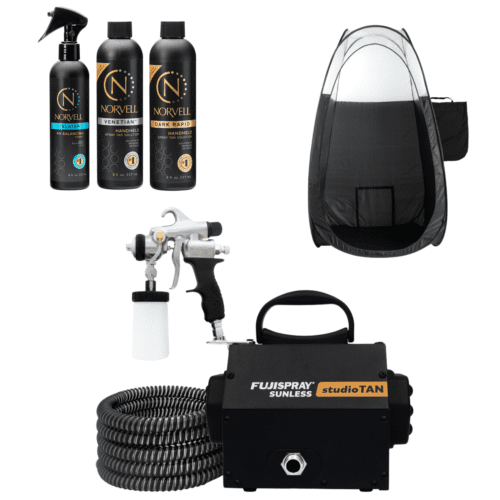 Fuji Mini Spray Tan System with Tanning Solution & Tent