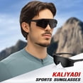 thumbnail image 3 of KALIYADI Polarized Sports Sunglasses for Men Cycling Sun Glasses Running Fishing UV400 Protection, 3 of 7