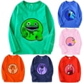 thumbnail image 2 of Camiseta de manga larga de Garten of Banban para niños, camisetas de algodón con figuras de juego, Tops de Anime de dibujos animados bonitos, ropa de bebé para niño y niña, otoño, 2 of 4