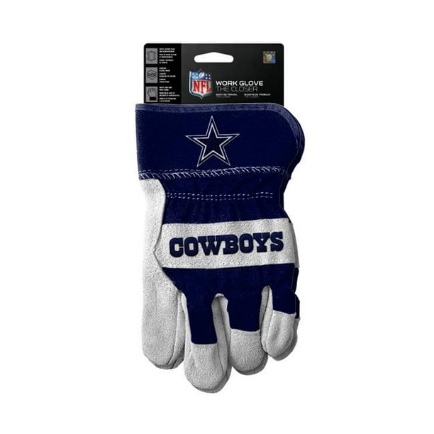 NFL Sports Vault NFL "The Closer" Work Gloves, Dallas Cowboys