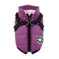 thumbnail image 2 of Chaqueta de invierno para perros con arnés Ropa de abrigo para perros Impermeable-púrpura-XXL Sailing Electrónica, 2 of 5