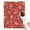 Red Christmas Gingerbread, variant on Red Christmas Gingerbread Man Pattern Blanket,Comfortable Soft Flannel Throw Blanket,All Season,Warm Lightweight Blankets for Sofa Bed Couch Living Room Chair,30"x40"