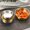 thumbnail image 3 of Reheyre Stainless Steel Seasoning Dish Plate - Sauce Ketchup Rice Container Kitchen Utensils, 3 of 8