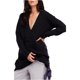 thumbnail image 2 of Suéter Free People Heart It Laces para mujer negro extra pequeño, 2 of 2