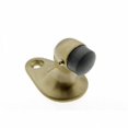 thumbnail image 1 of Idh by St. Simons 13012-008 Solid Brass Gooseneeck Small Door Stop, Bright Copper, 1 of 1