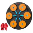 thumbnail image 1 of Tignapoo Smart Bluetooth Boxing Wall Target with Adjustable Modes, Built-in Rechargeable Battery, and LED Sync for Home Fitness Training (Orange), 1 of 6