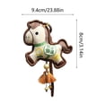 thumbnail image 3 of Bolsita perfumada para accesorios tradicionales Hanfu | Adorno colgante bordado de mini caballo para decoración del hogar, coche y regalos | Recuerdo y decoración para el Año Nuevo Lunar, 3 of 6
